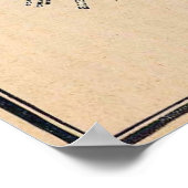 Oud nieuw Orleans MAp Poster (Hoek)