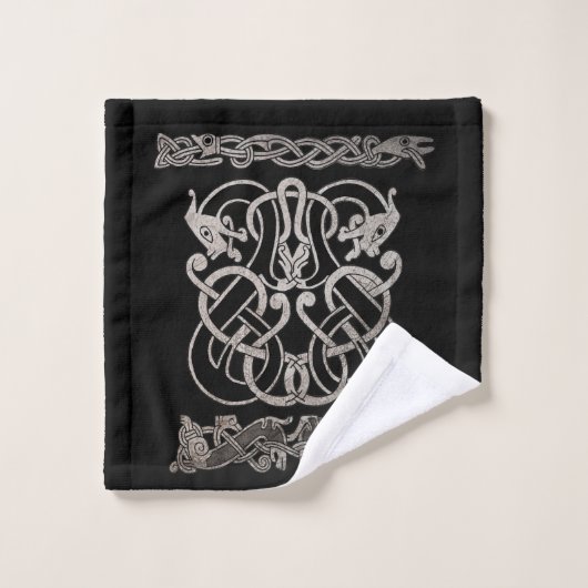 Oud normaal ontwerp bad handdoek (Wasdoekje)