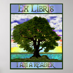 Oud Oak Afdrukken Poster
