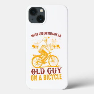 Oud ontwerp van de fiets Fietsen Nooit ondersc iPhone 13 Hoesje