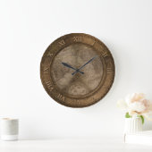 oud ontwerp van Wereldkaart Grote Klok (Huis)