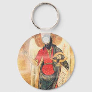 Oud-orthodoxe icoon van John de Baptist Sleutelhanger