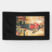 Oud-orthodoxe icoon van John de Baptist Spandoek (Horizontaal)