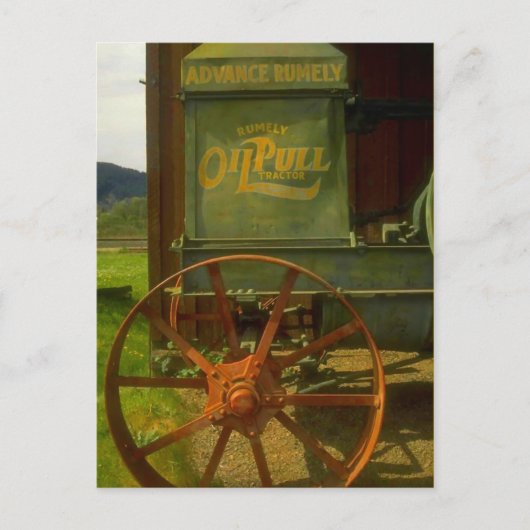  OUD OUDE TREKKER RUMELIJK OLIPULL BRIEFKAART (Voorkant)