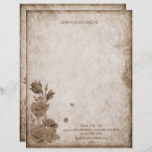 Oud papier Papier (Voorkant / Achterkant)