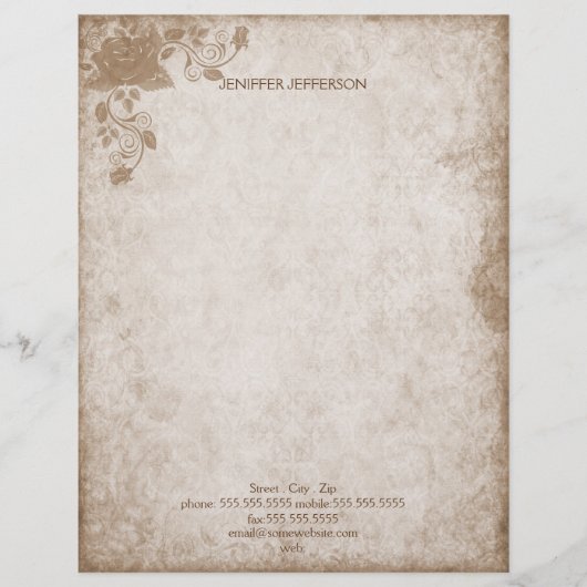 Oud papier Papier (Voorkant)