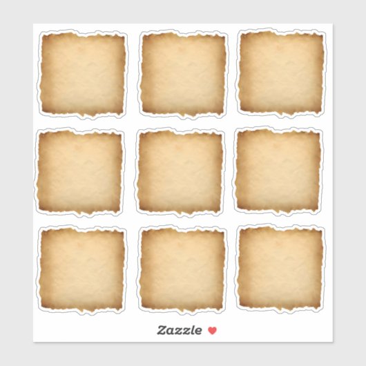 Oud Papier rustiek crafting label (Vel)