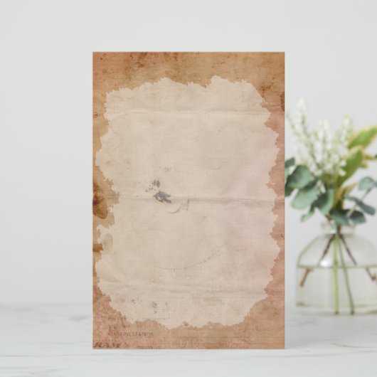 oud papierpapier voor telegrammen briefpapier (Staand voorkant)