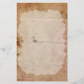oud papierpapier voor telegrammen briefpapier (Voorkant)
