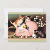 Oud - Pasen Groeten Feestdagenkaart (Voorkant)