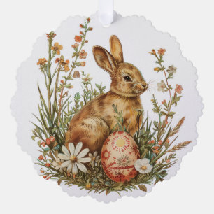 Oud Pasen Papier Ornament Kaart
