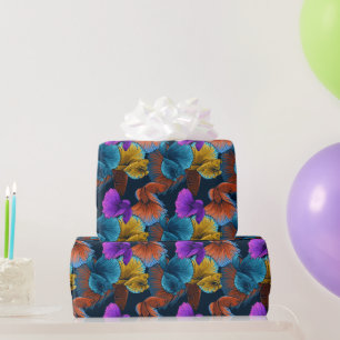 Oud patroon van Beta-vis Cadeaupapier