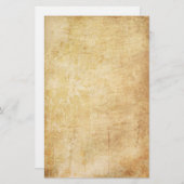 Oud perkament briefpapier (Voorkant / Achterkant)