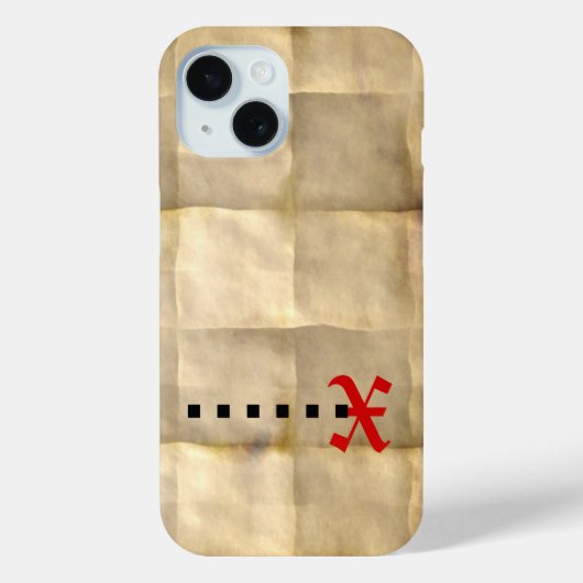 Oud perkamentpapier Case-Mate iPhone case (Achterkant)