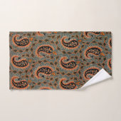 Oud Perzisch Paisley motief Bad Handdoek (Handdoek)