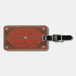 Oud Perzisch Turks Oriëntaals Kilim Tapijt Bagagelabel