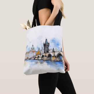 Oud Praag, tijdloze elegantie onderweg Draagtas