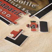 Oud productlabel, Ayer's Sarsaparilla-drank Legpuzzel (Zijkant)