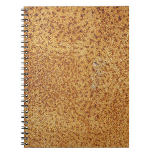 Oud Roestig Metaal: Grunge Textuur Achtergrond Notitieboek