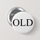 Oud Ronde Button 5,7 Cm (Voorkant /achterkant)