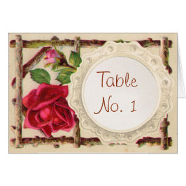  oud roos rustiek Victoriaans Antiek