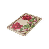  oud roos rustiek Victoriaans Antiek Badmat (Gekanteld)