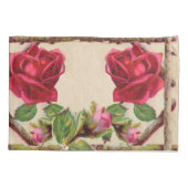  oud roos rustiek Victoriaans Antiek Kussensloop (Achterkant)