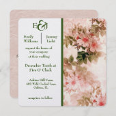 Oud Rozen Weddenschap Kaart (Voorkant / Achterkant)