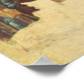 Oud Russisch pictogram De Intercessie Poster (Hoek)