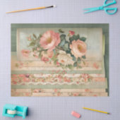 Oud Rustiek Bloemendecoupage Tissuepapier (Craft)