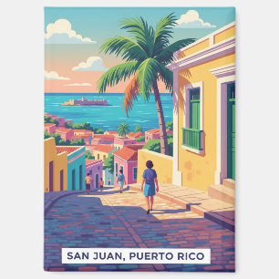 Oud San Juan Puerto Rico Reizen Magneet