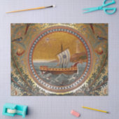 Oud schip weefsel papier (Craft)