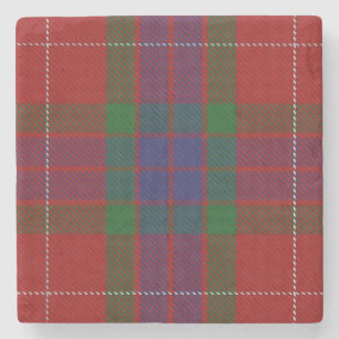 Oud Schots Taverne Clan Fraser Tartan Stenen Onderzetter