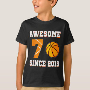 Oud sinds 7 basketbaljaren 2019 t-shirt