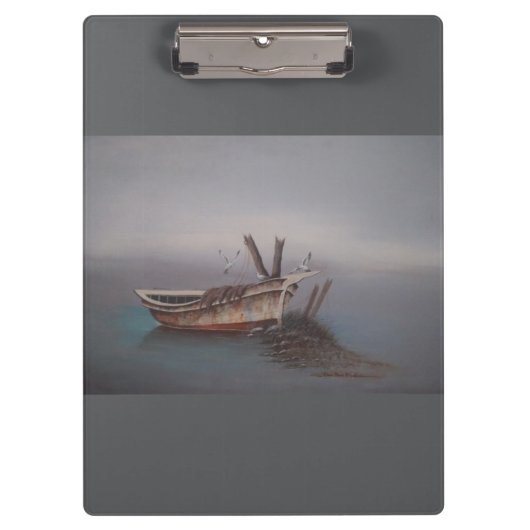 Oud skiff klembord (Voorkant)