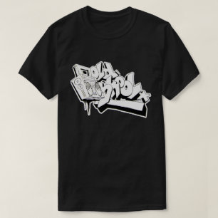 OUD SKOOL HIP HOP GRAFFITI T SHIRT