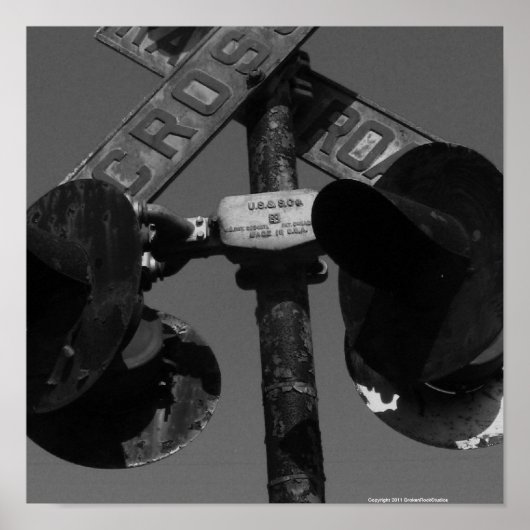 Oud spoor poster (Voorkant)