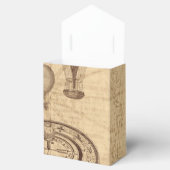 oud steampunk perkament bedankdoosjes (Geopend)