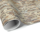 Oud-steenwandtextuur Cadeaupapier (Rol Hoek)