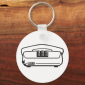 Oud telefoonnummer sleutelhanger (Voorkant)