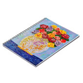 Oud Timey Boeket Notitieboek (Linkerzijde)