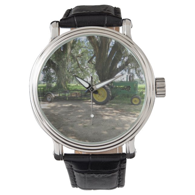 Oud tractorhorloge horloge (Voorkant)