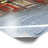 Oud treinstation ~ Foto Foto Afdruk (Hoek)