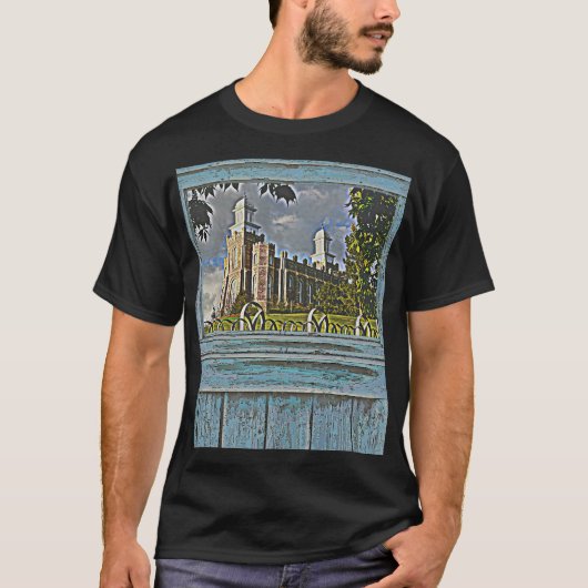 Oud venster Logan tempel 2 T-shirt (Voorkant)