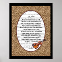 Oud Violin Poster