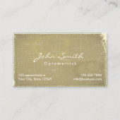  oud Visitekaartje Optometrist (Voorkant)