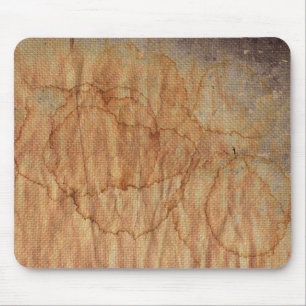 oud vuil canvas muismat