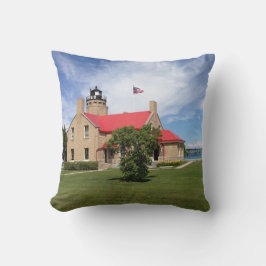 Oud vuurtorenbrug voor makreel kussen