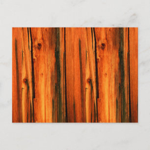 oud weerbreekt schuurbord briefkaart