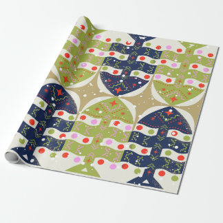 Oud-Wereld Elegant Kerst Inpakpapier